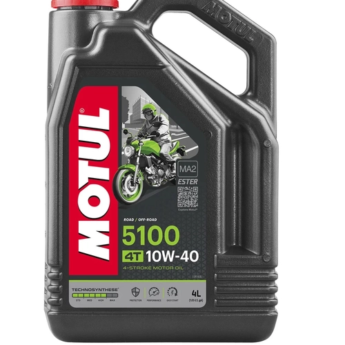 Масло моторное полусинтетическое MOTUL 5100 4T 10W-40 4 л
