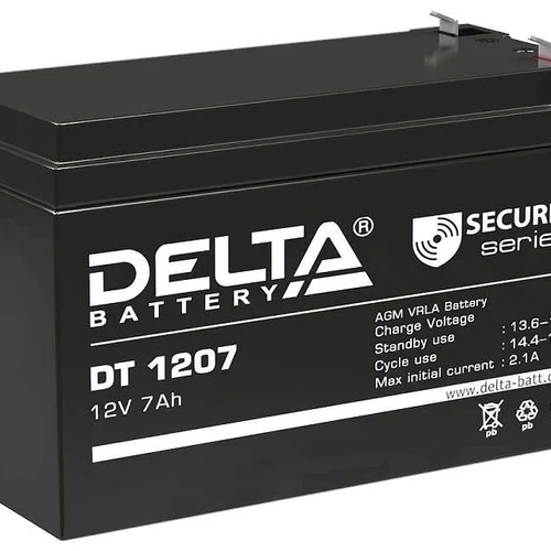 АКБ 12В 7А на машинку DELTA DT1207 15*9,7*9,4