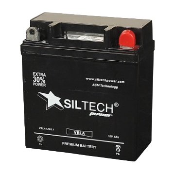 АКБ 12В 5А гелевый SILTECH VRLA 1205.1