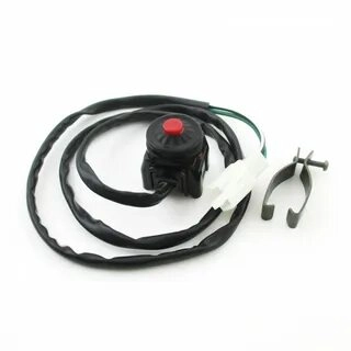 Кнопка остановки двигателя с креплением Kayo 125 круглая ОТОМ