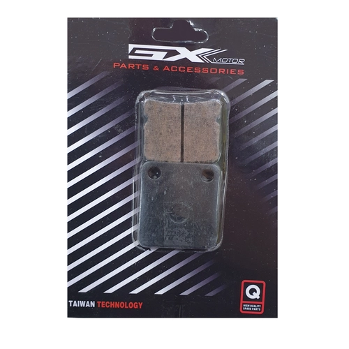 Колодки тормозные дисковые ТТR-125 задние квадрат на питбайк однопоршневой