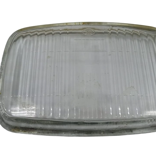 Стекло фары мото квадрат