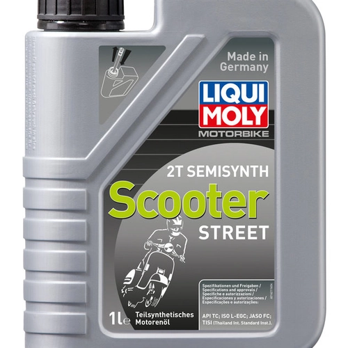 Масло Liqui Moly 2-х т Semisynth Scooter L-EGD 1л 3983/1621
