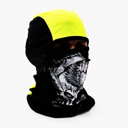 Подшлемник черно-желтый KML 