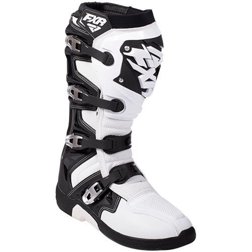 Мотоботы FXR FACTORY RIDE  Black/White