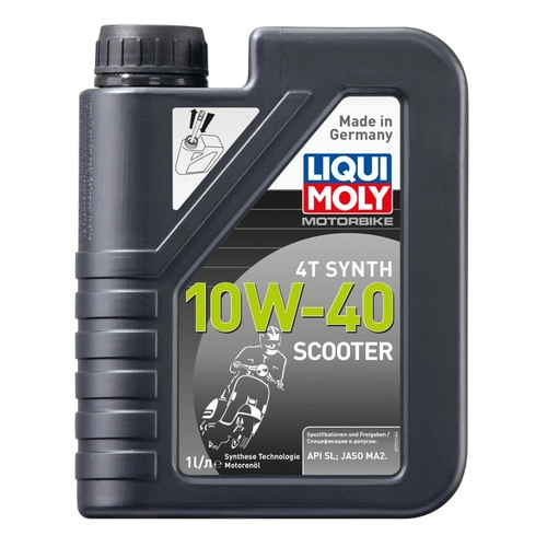 Масло Liqui Moly 4-х т 10W40 для скутеров Motorbike 7522