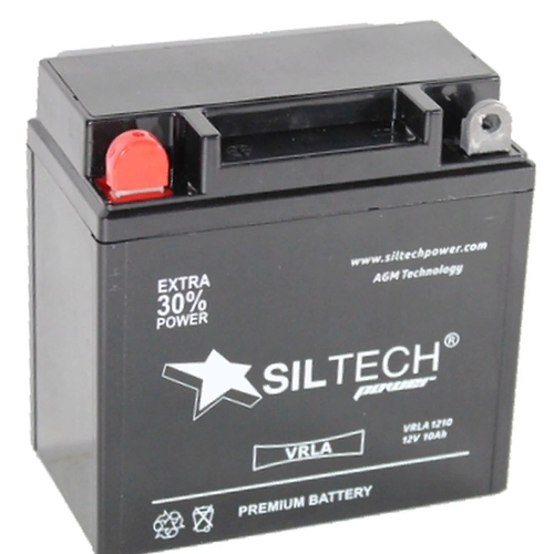 Аккумулятор SILTECH VRLA СТ-1210 12V10 A/ч п.п. (12N9-3B)