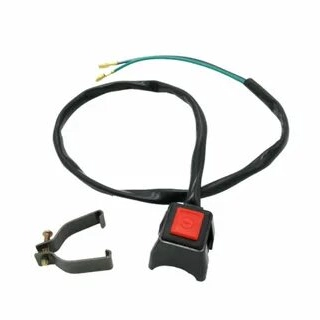 Кнопка остановки двигателя с креплением Kayo 125 квадратная ОТОМ