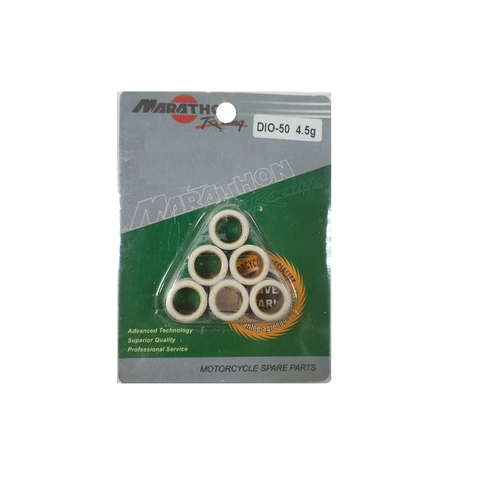 Грузики вариатора 4,0-4,5г 16*13 4-х такт + хонда