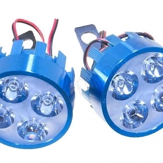 Фары дополнительные светодиодные синие F6