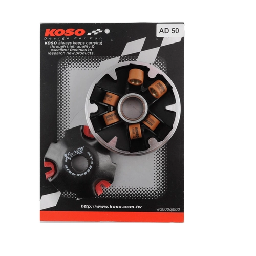 Вариатор передний Suzuki AD-50 " (меднографитная втулка,ролики латунь) V-83