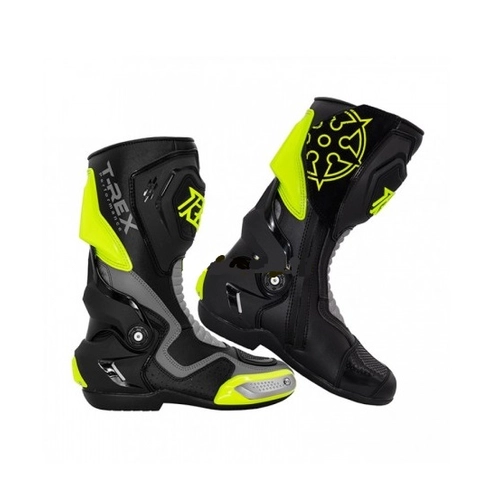 Защита голени (боты) RYO Racing T-REX Черный/Желтый