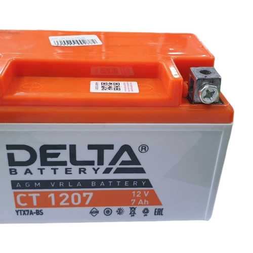 АКБ 12В 7А 1207 DELTA СТ 