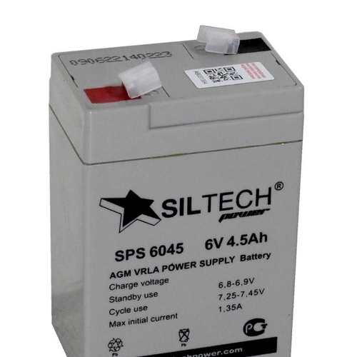Аккумулятор SILTECH SPS 6045 6V4,5 A/ч п.п. 