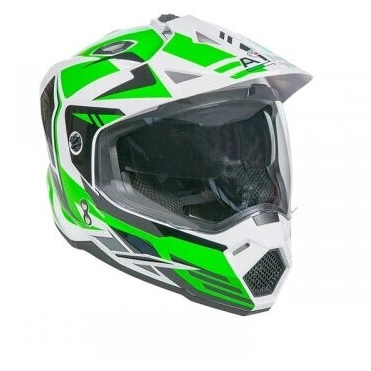 Шлем кроссовый 802 JIEKAI со стеклом