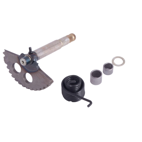 Сектор заводной (полумесяц) 4T GY6 125/150 (L-130mm) (+пружина, втулка) "ZUNA"