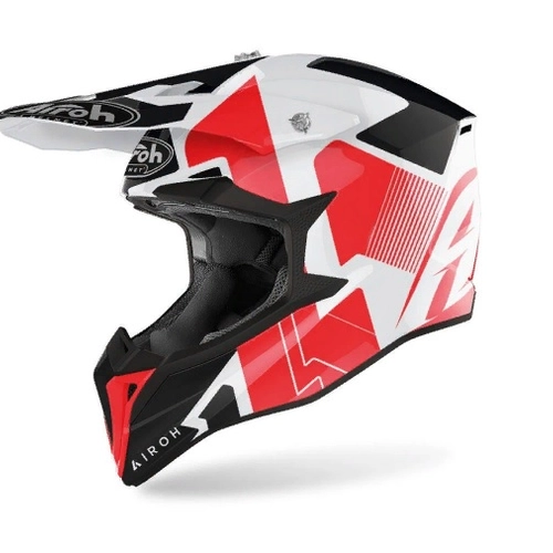 Шлем AIROH WRRAP RAZE кросс-эндуро