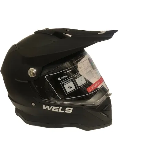 Шлем кроссовый 819-7 WELS DOT съемный визор 819-7 С