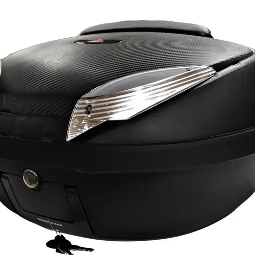 Кофр E 66 большой, черный 52л. ,черн. повороты 