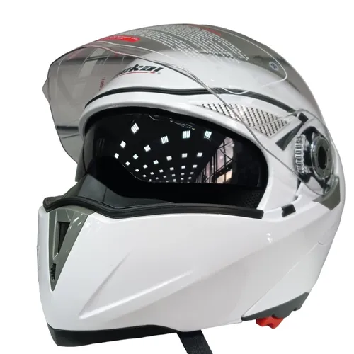 Шлем 105 с очками и трансформер Jie kai 