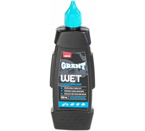 Смазка цепи GRENT Wet Lube для влажной погоды 120мл 32129
