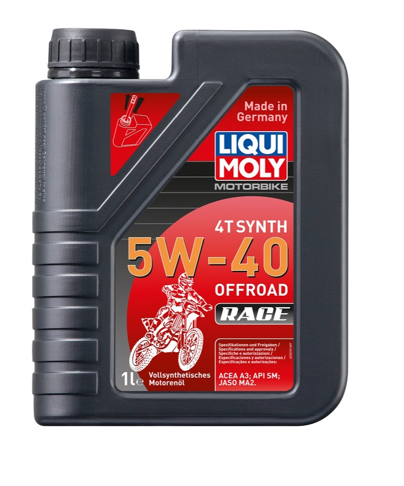 Масло Liqui Moly 4- х т 5W40 Synth Offroad Race 3018
