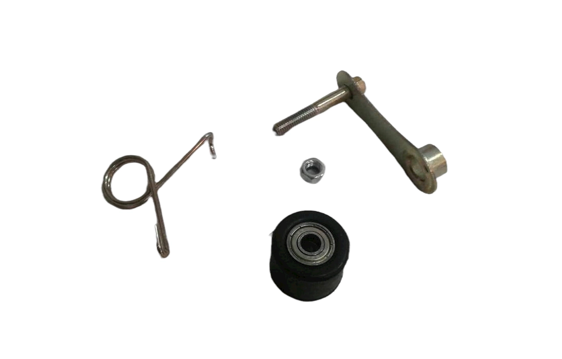 Ролик успокоителя цепи приводной TTR в сборе (крепление и пружина)