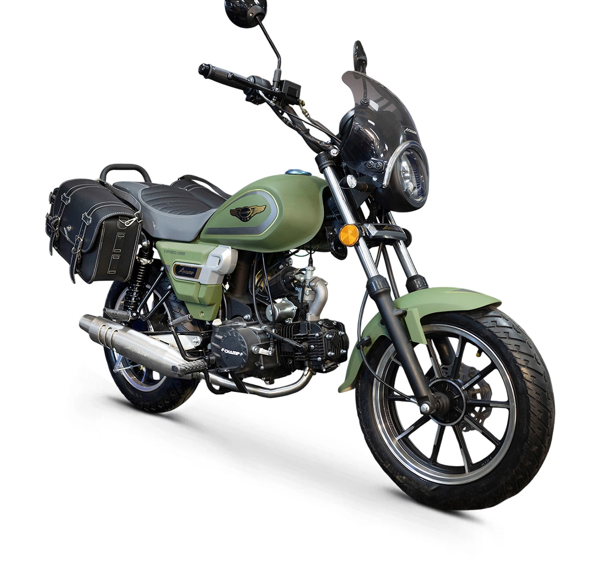 Мопед Champ 50 с сумками (50-->140)