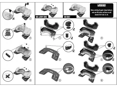 Кофр задний Segway Snarler AT6L