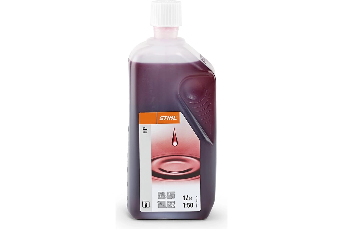 Масло STIHL  HP SUPER PLUS,1 л,для двухтактного двигателя
