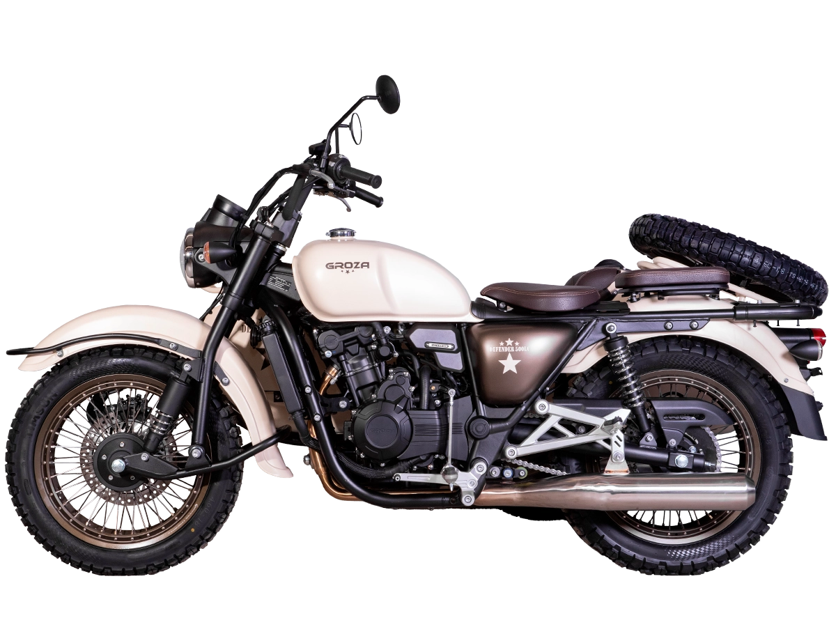 Мотоцикл с коляской GROZA DEFENDER 500 LC 4T EFI