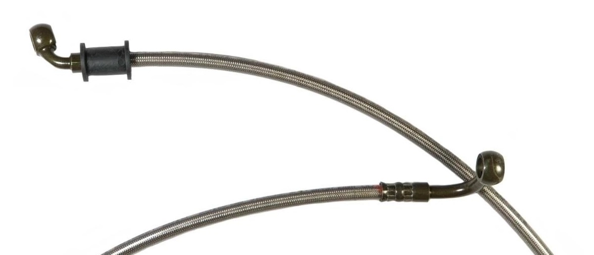 Шланг армированный на гидравлику 1350 мм с фитингами TTR-250Rb, d=10mm