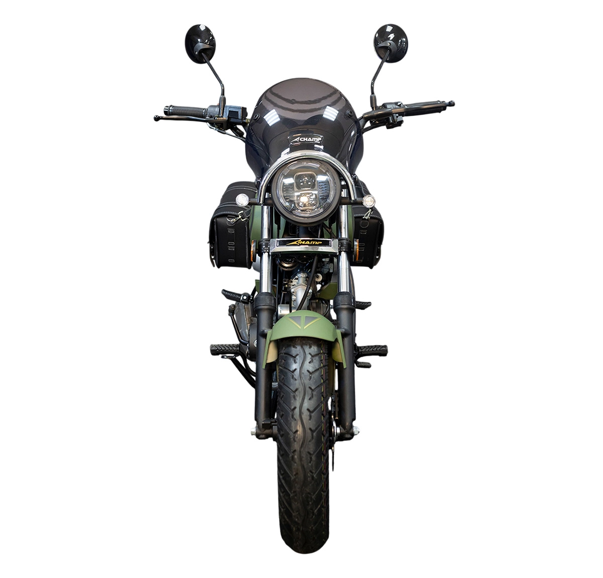 Мопед Champ 50 с сумками (50-->140)