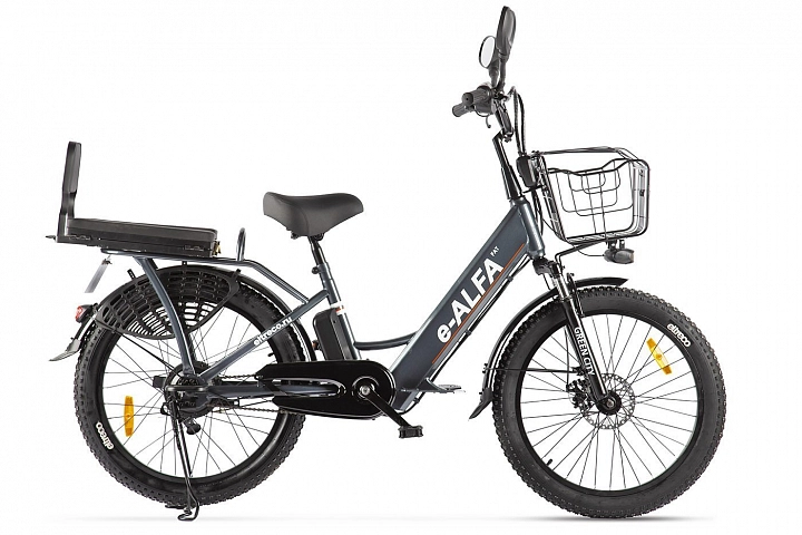 Велогибрид Eltreco Green City e-ALFA Fat