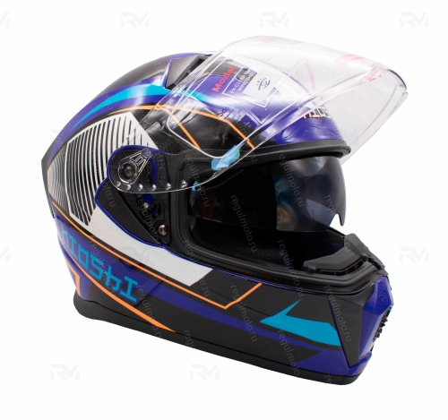 Шлем 316 KIOSHI Avatar интеграл с очками 