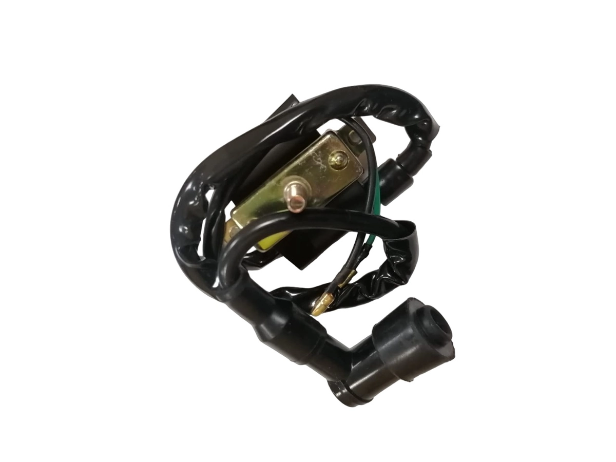 Катушка зажигания 4-х такт Альфа + надсвечник  с кронштейном 