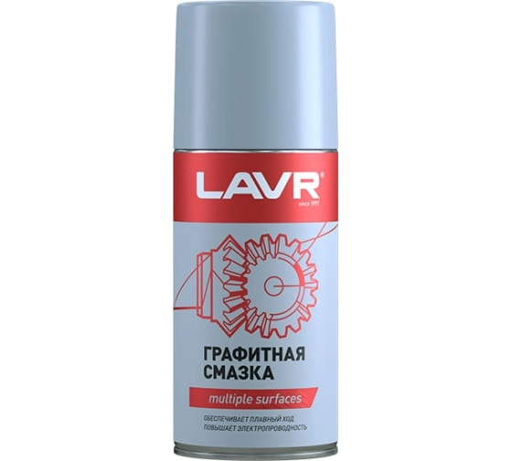 Смазка графитная LAVR, LV-40,210мл LN1478