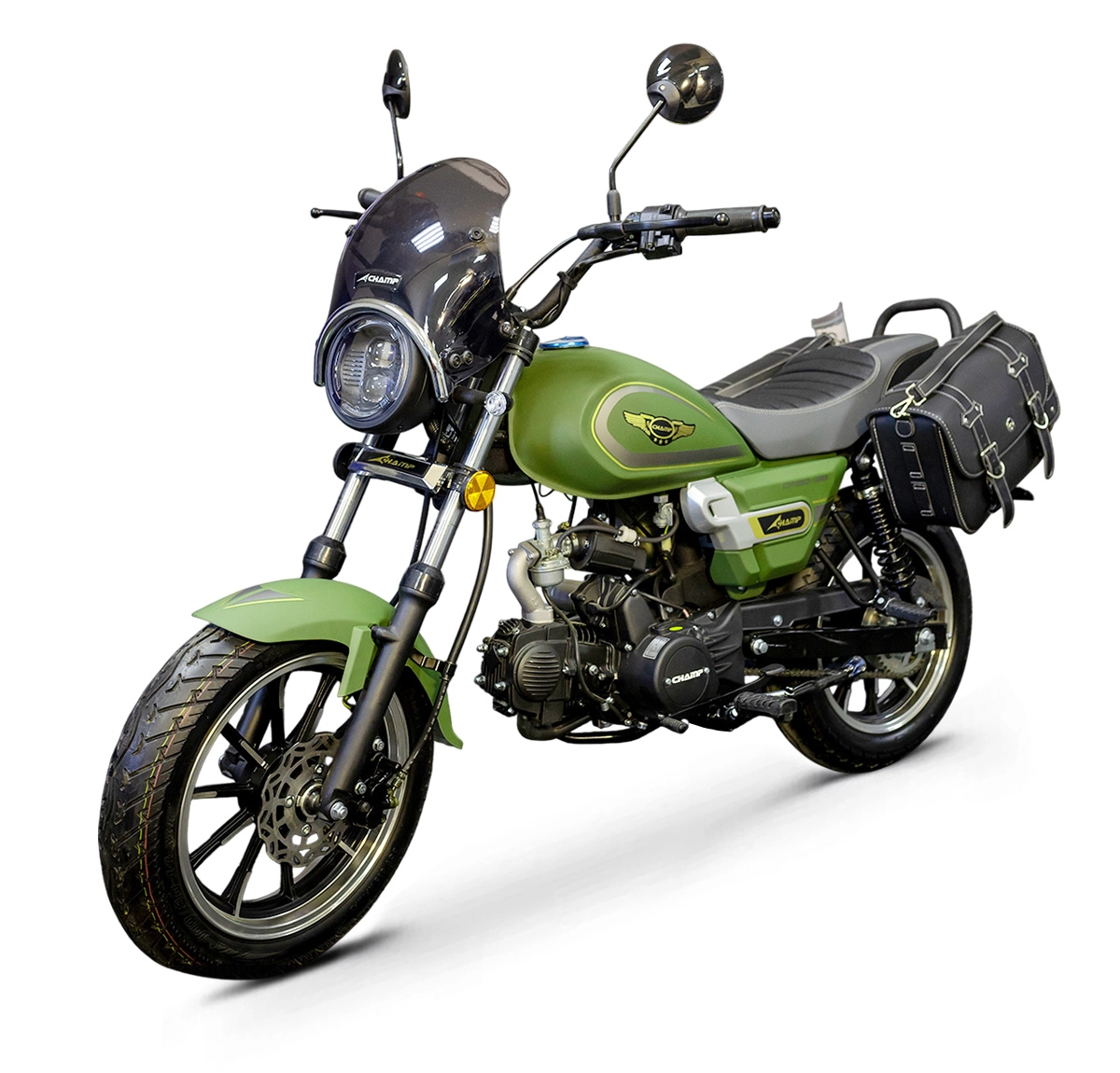 Мопед Champ 50 с сумками (50-->140)