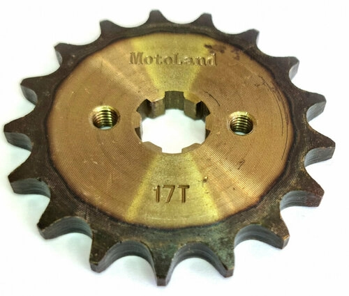 Звездочка Дельта/Альфа 17зуб/428 