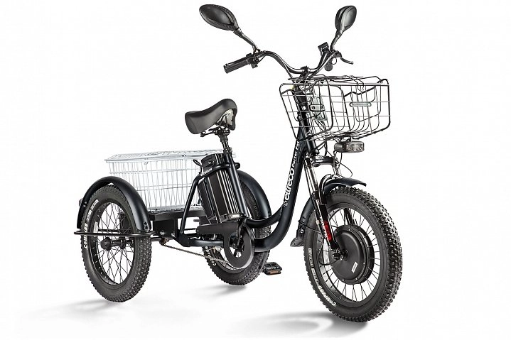 Трицикл электрический Eltreco Porter Fat 500 UP