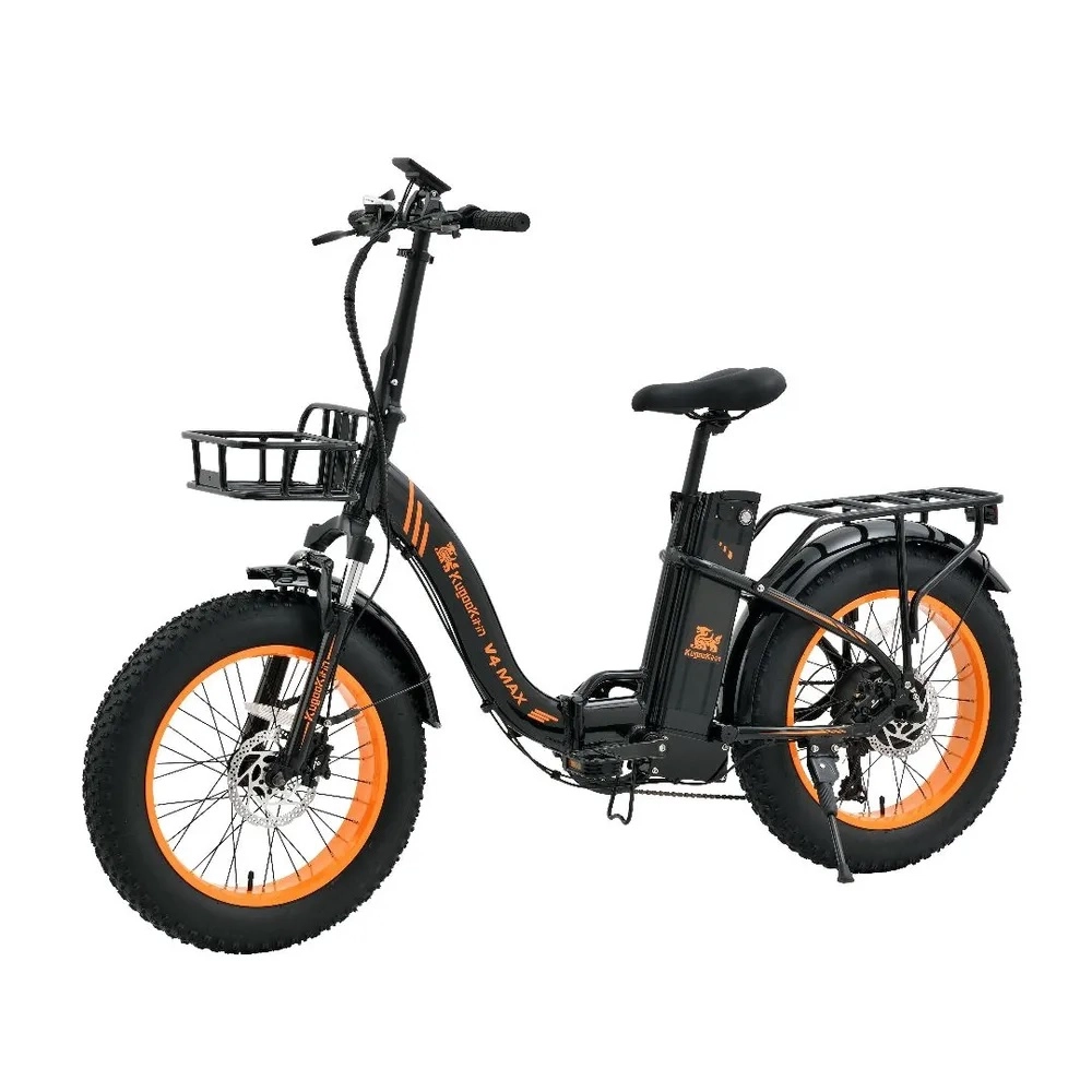 Электровелосипед Kugoo Kirin V4 MAX 750W 48V 15.6Ah 