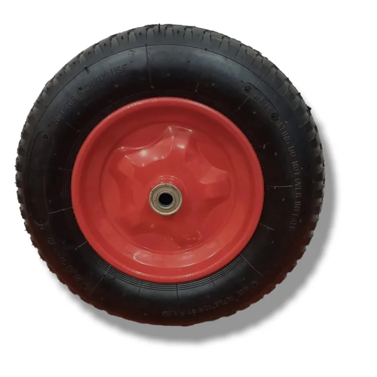 Колесо в сборе 3.50*8 ось 16мм 00002676