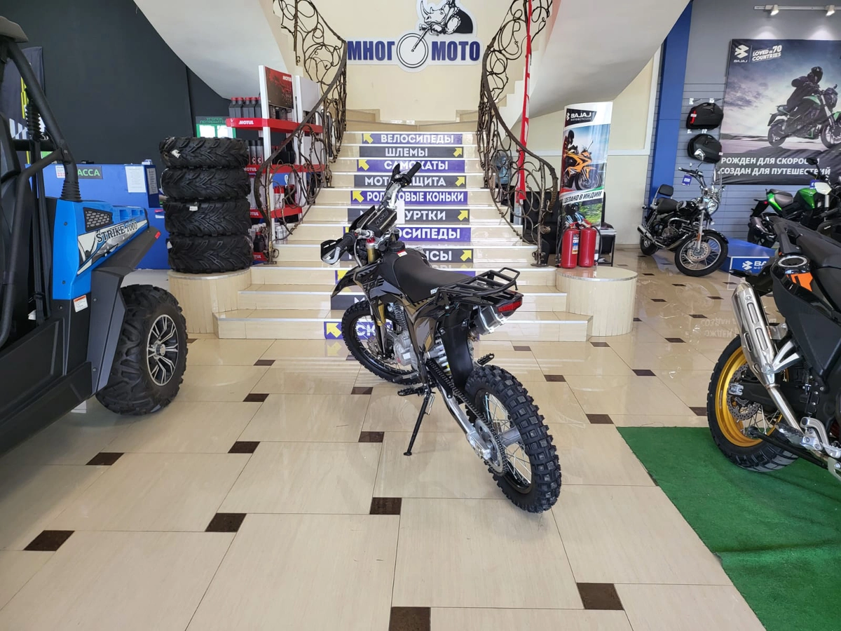 Мотоцикл кроссовый BSE Z3 19/16 Gold Black/Эндуро