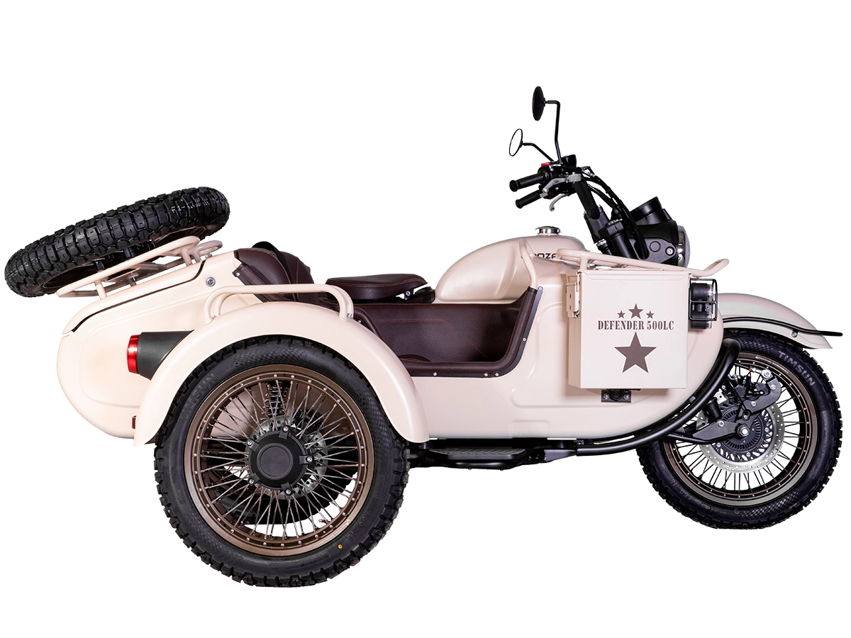Мотоцикл с коляской GROZA DEFENDER 500 LC 4T EFI