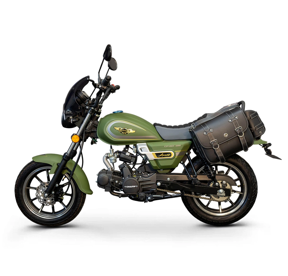 Мопед Champ 50 с сумками (50-->140)
