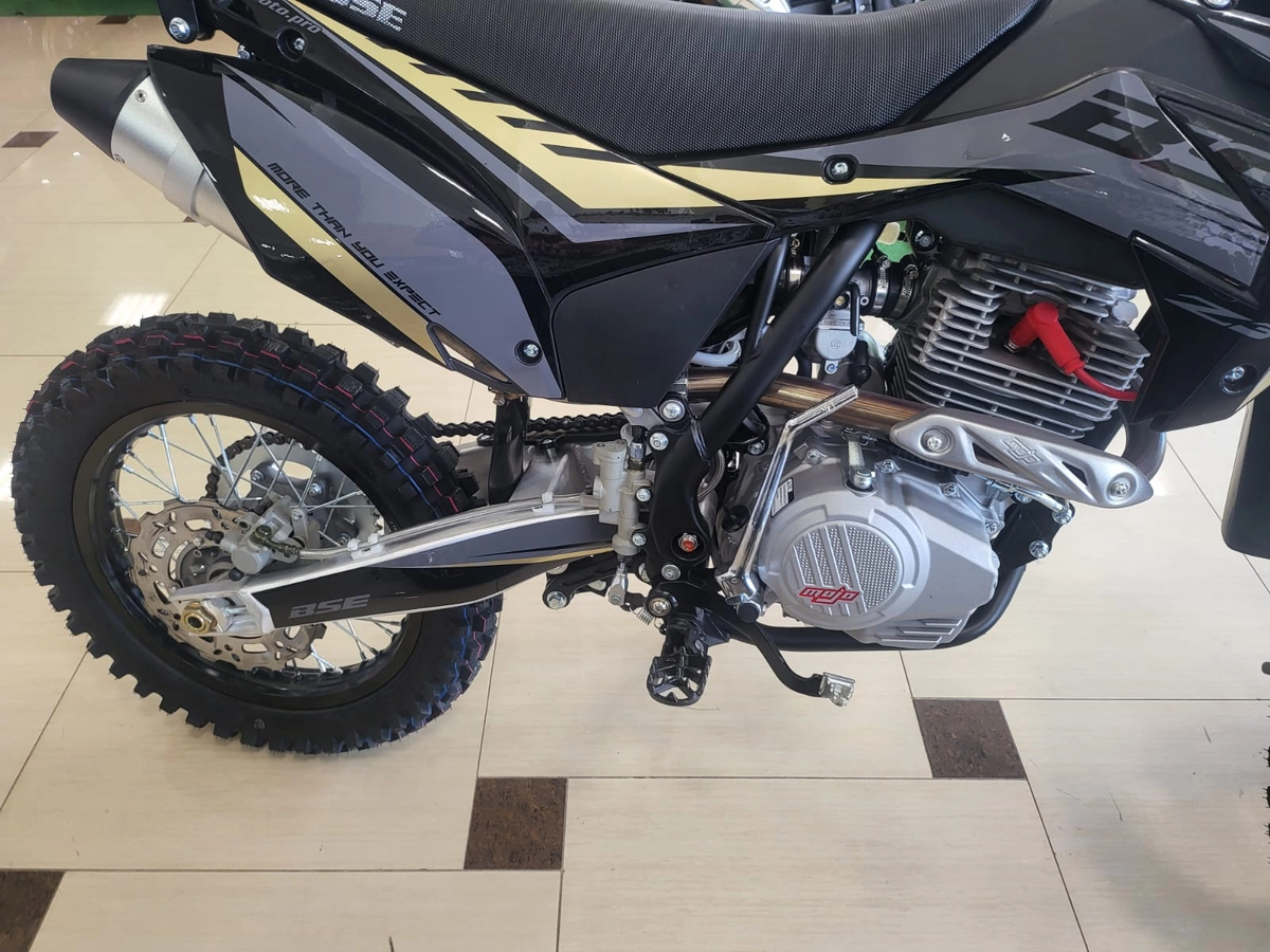 Мотоцикл кроссовый BSE Z3 19/16 Gold Black/Эндуро