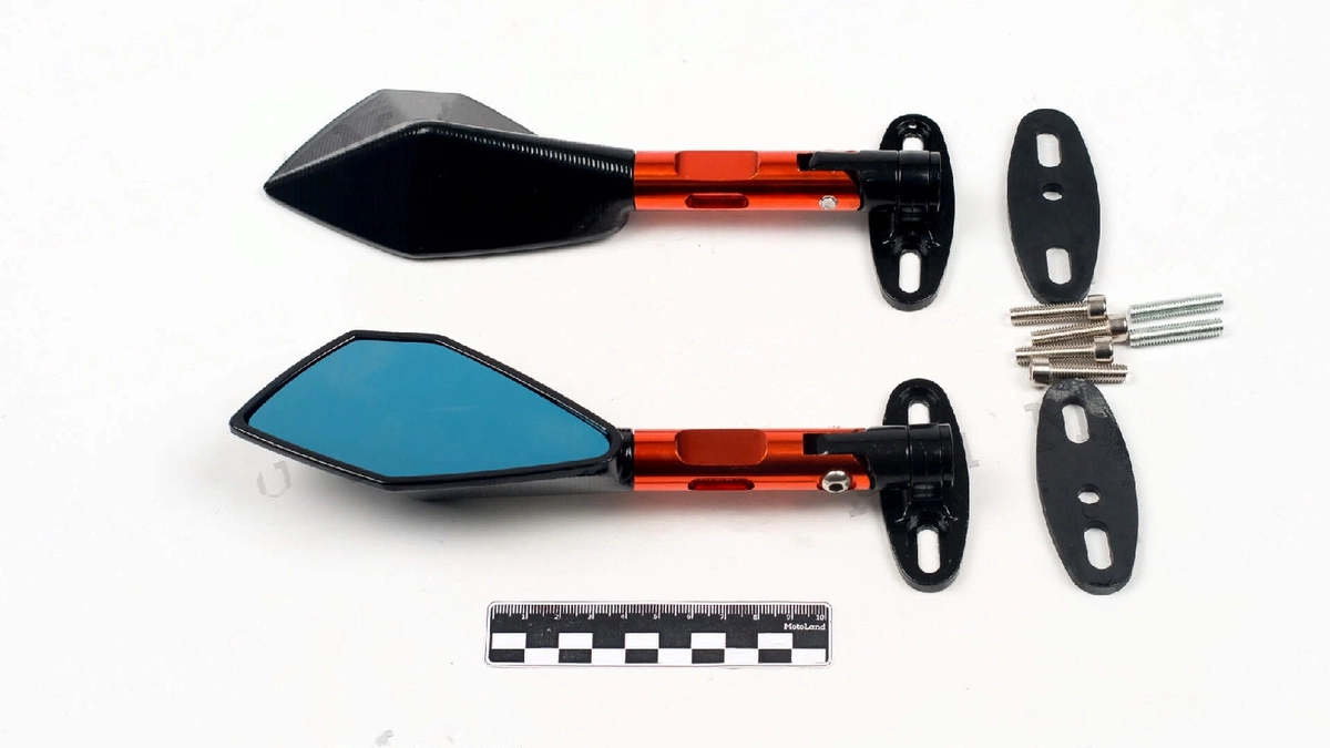 Зеркала ромбовидные d10 mm ZX-2808