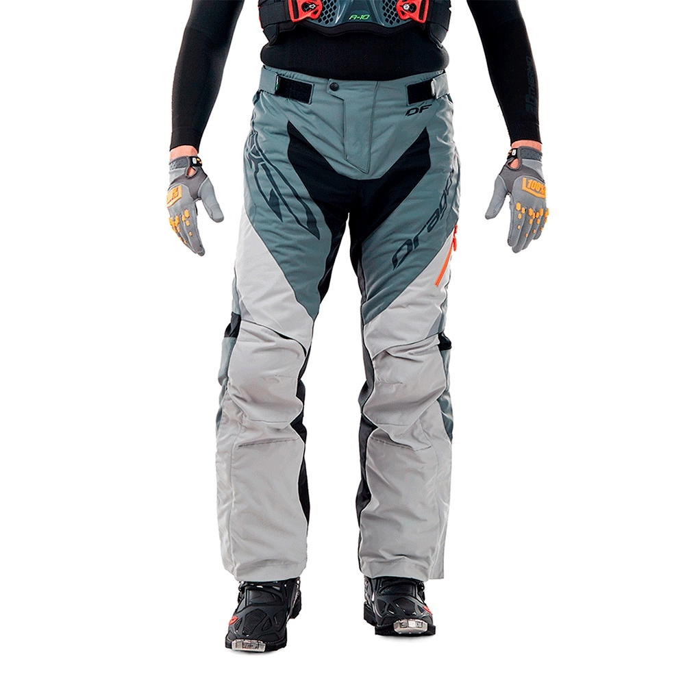 Штаны Эндуро Dragonfly Freeride Grey-Orange XXL