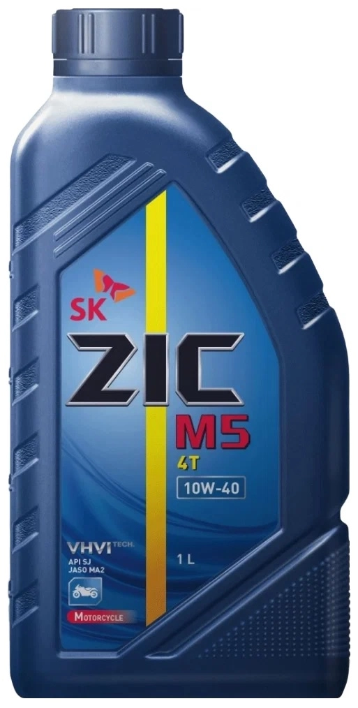 Масло полусинтетическое ZIC М5 10W40 1л 137212