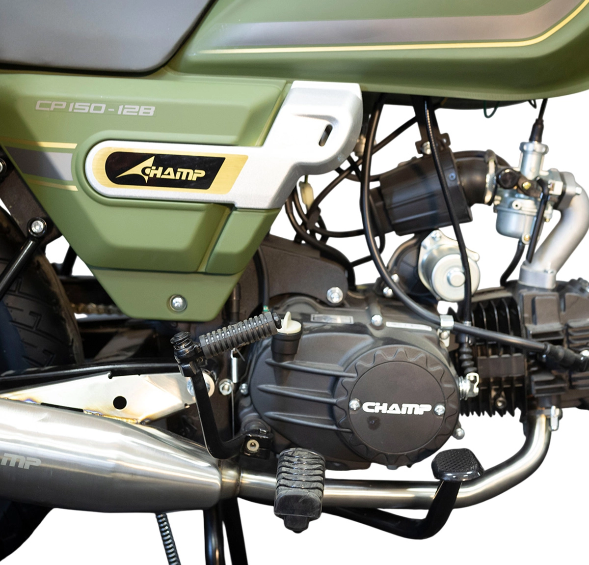 Мопед Champ 50 с сумками (50-->140)